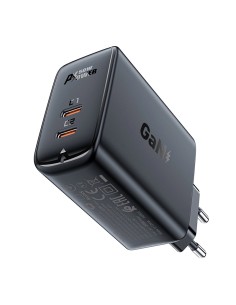 Caricabatterie Acefast GaN USB Tipo C 50W, PD, QC 3.0,...