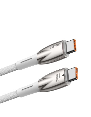 Baseus - Cavo USB-C PD 100W 2mt - bianco