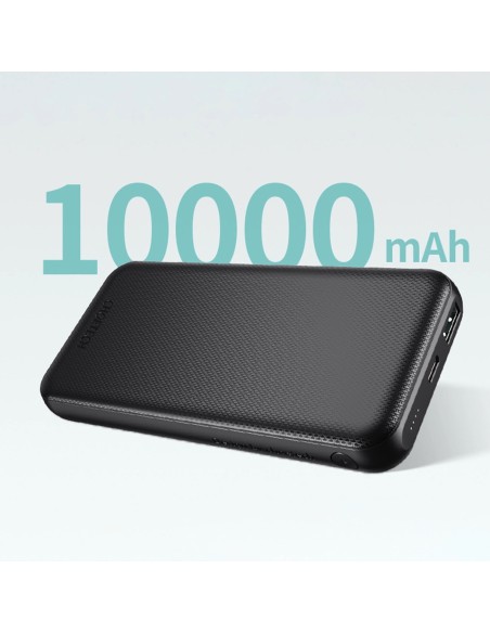 Choetech power Bank 10000mAh 18W QC PD USB / USB C nero