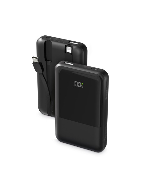 Fonex power bank da 10.000 mAh Type C + Lightning | Nero