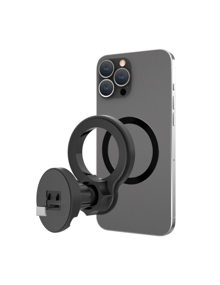 Fonex supporto telefono da auto Air Magnetic Ring | Nero