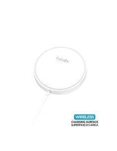 Fonex wireless charger 15W | Bianco 2