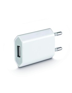 Fonex caricatore da rete 5W con porta USB | Bianco