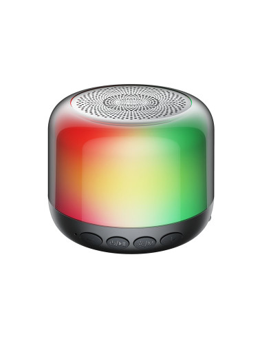 Joyroom altoparlante senza fili Bluetooth 5.1 RGB nero (JR-ML03)